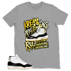 Gratitude 11s Zadago Shirt Kream Kicks Graphic
