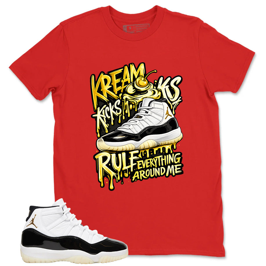 Gratitude 11s Zadago Shirt Kream Kicks Graphic