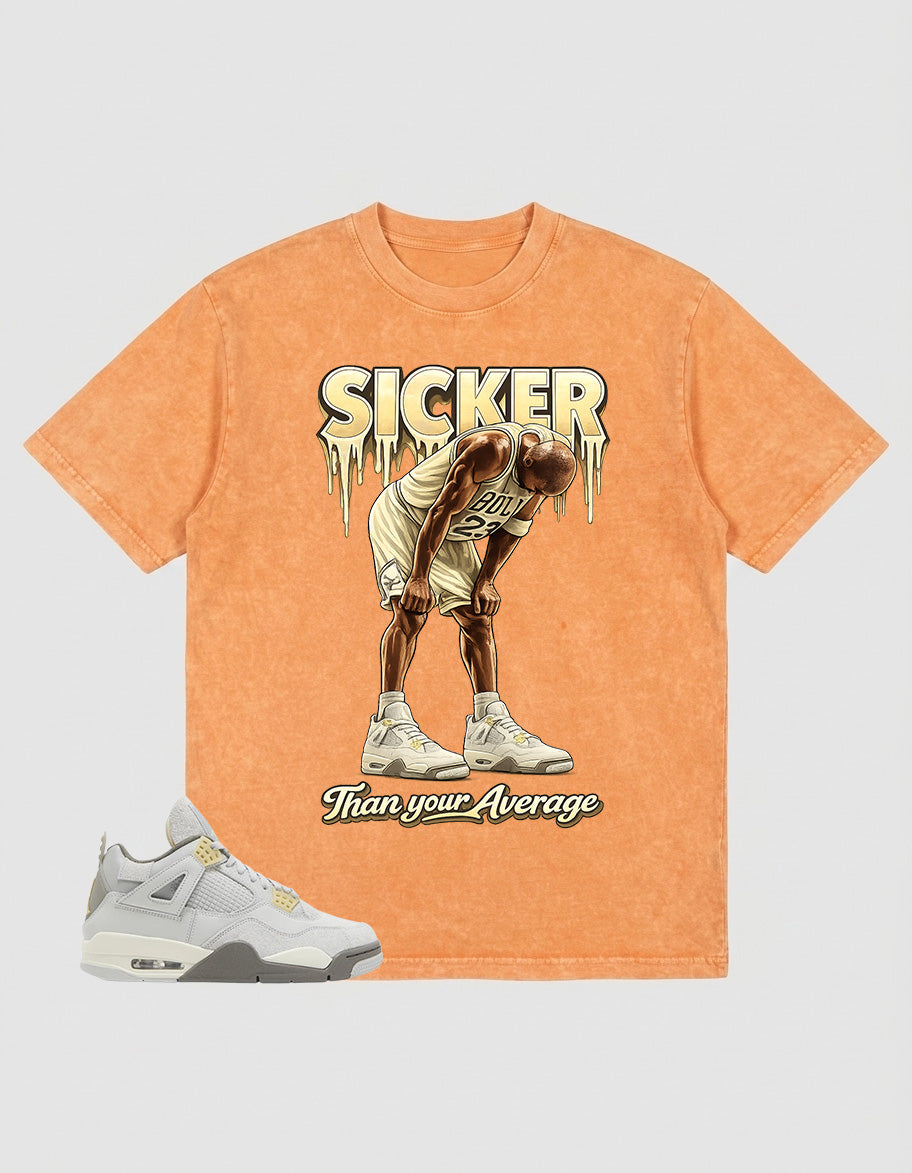 Grey Photon Dust 4s Zadago Washed T-shirt Sicker Than Your Average Graphic