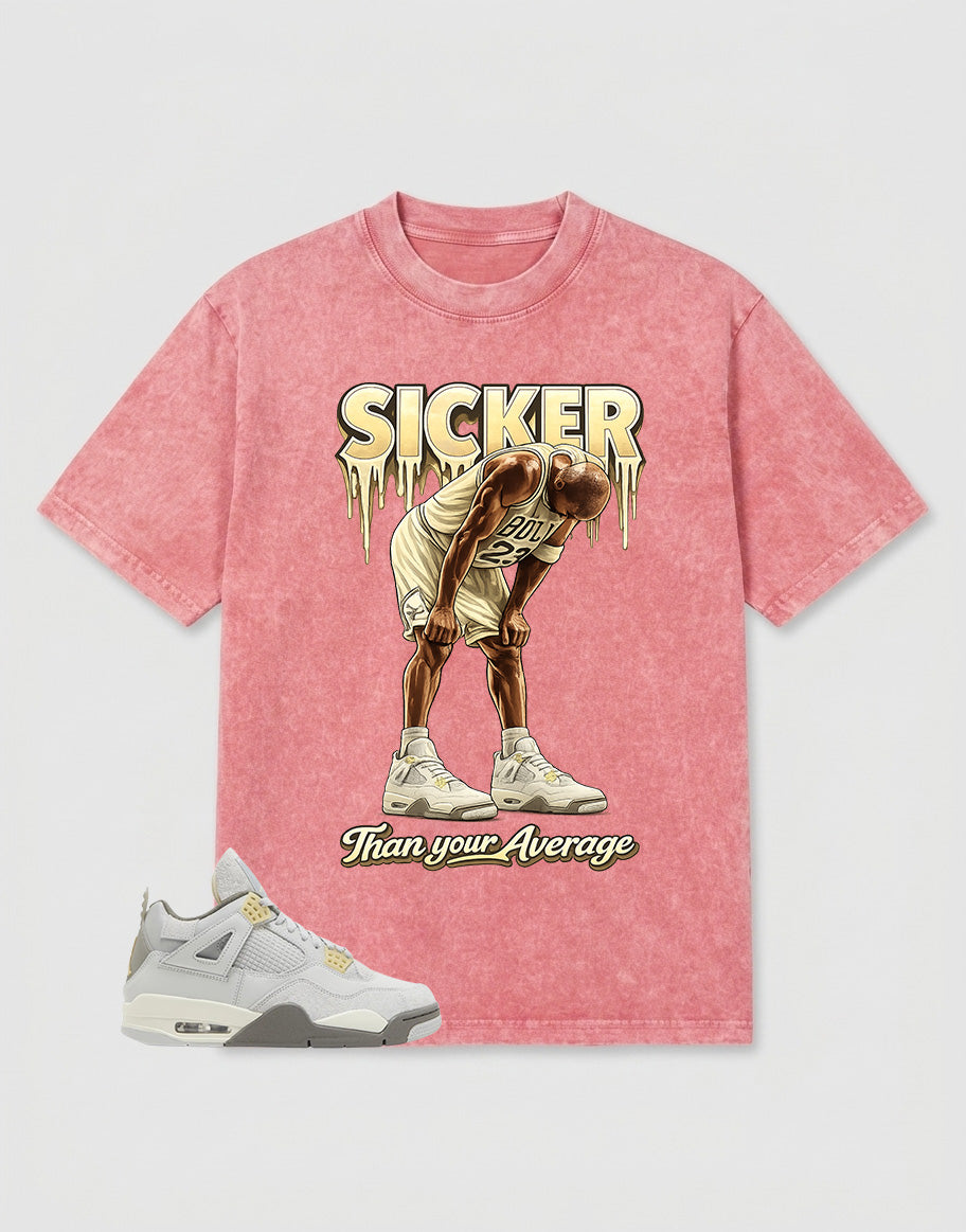 Grey Photon Dust 4s Zadago Washed T-shirt Sicker Than Your Average Graphic