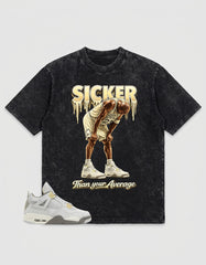 Grey Photon Dust 4s Zadago Washed T-shirt Sicker Than Your Average Graphic