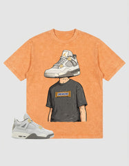 Grey Photon Dust 4s Zadago Washed T-shirt Sneakerhead Graphic
