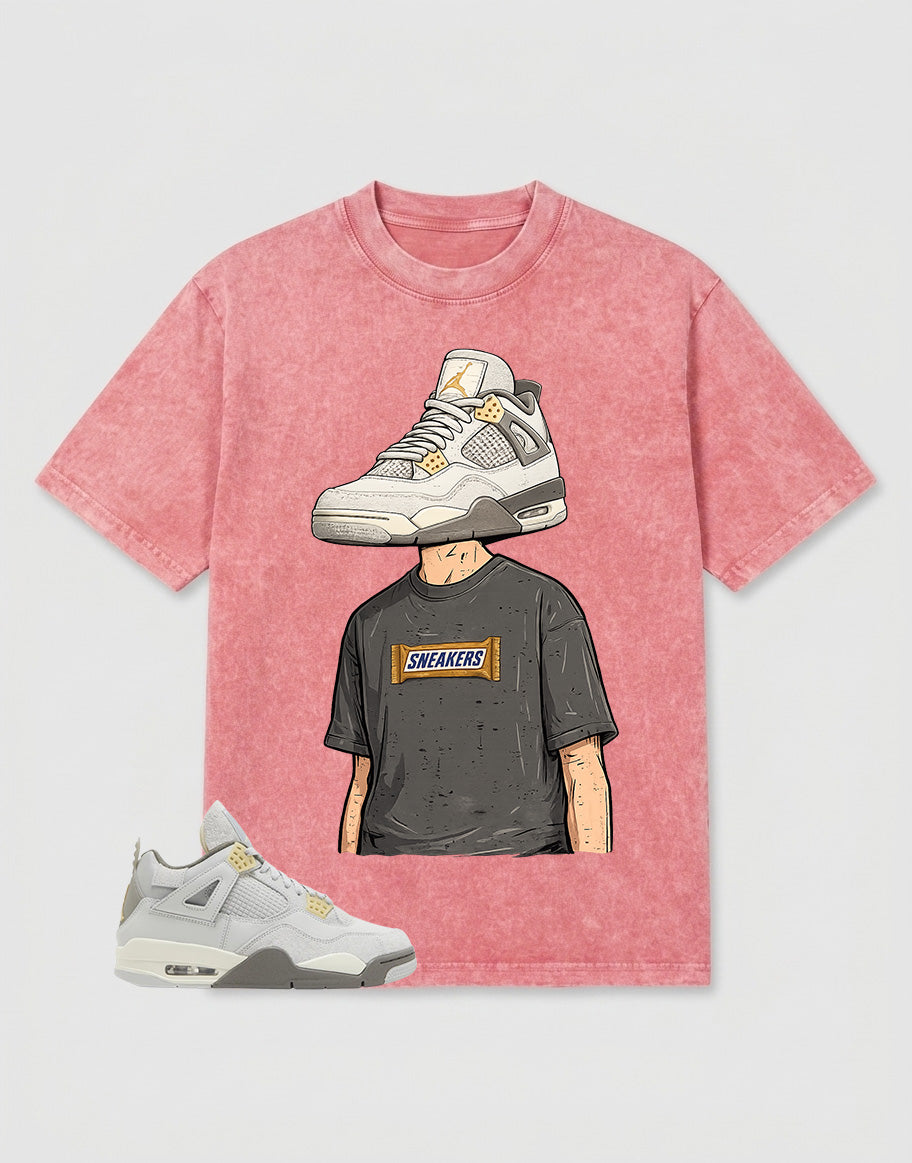 Grey Photon Dust 4s Zadago Washed T-shirt Sneakerhead Graphic