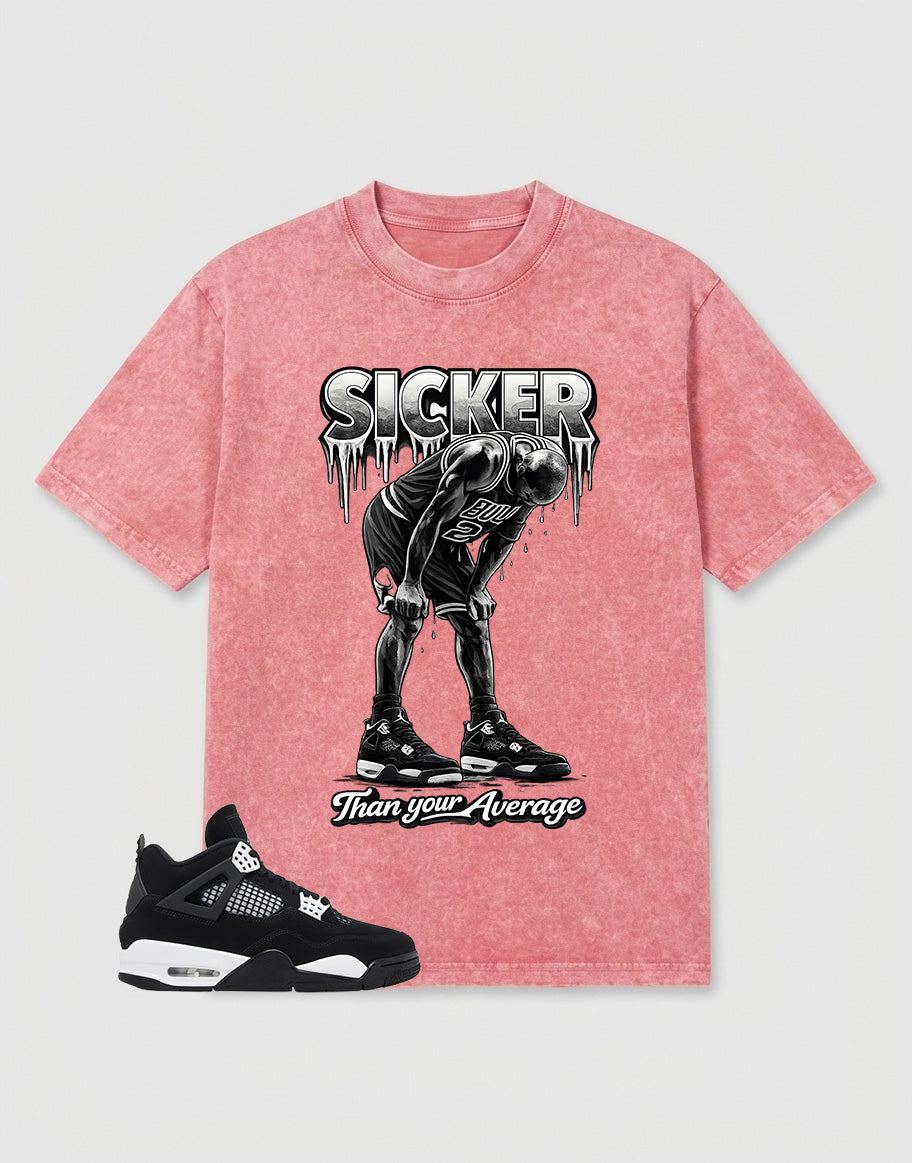 White Thunder 4s Zadago Washed T-shirt Sicker Than Your Average Graphic