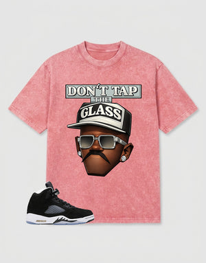 Oreo 5s Zadago Washed T-shirt Don't Tap The Glass Graphic