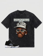 Oreo 5s Zadago Washed T-shirt Don't Tap The Glass Graphic