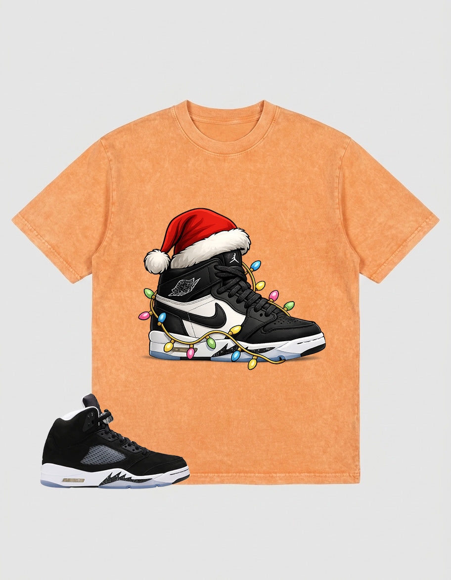 Oreo 5s Zadago Washed T-shirt Kickmas Graphic