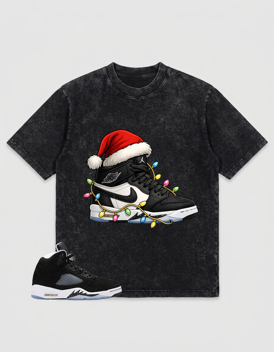 Oreo 5s Zadago Washed T-shirt Kickmas Graphic