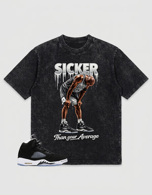 Cool Grey Oreo 5s Zadago Washed T-shirt Sicker Than Your Average Graphic