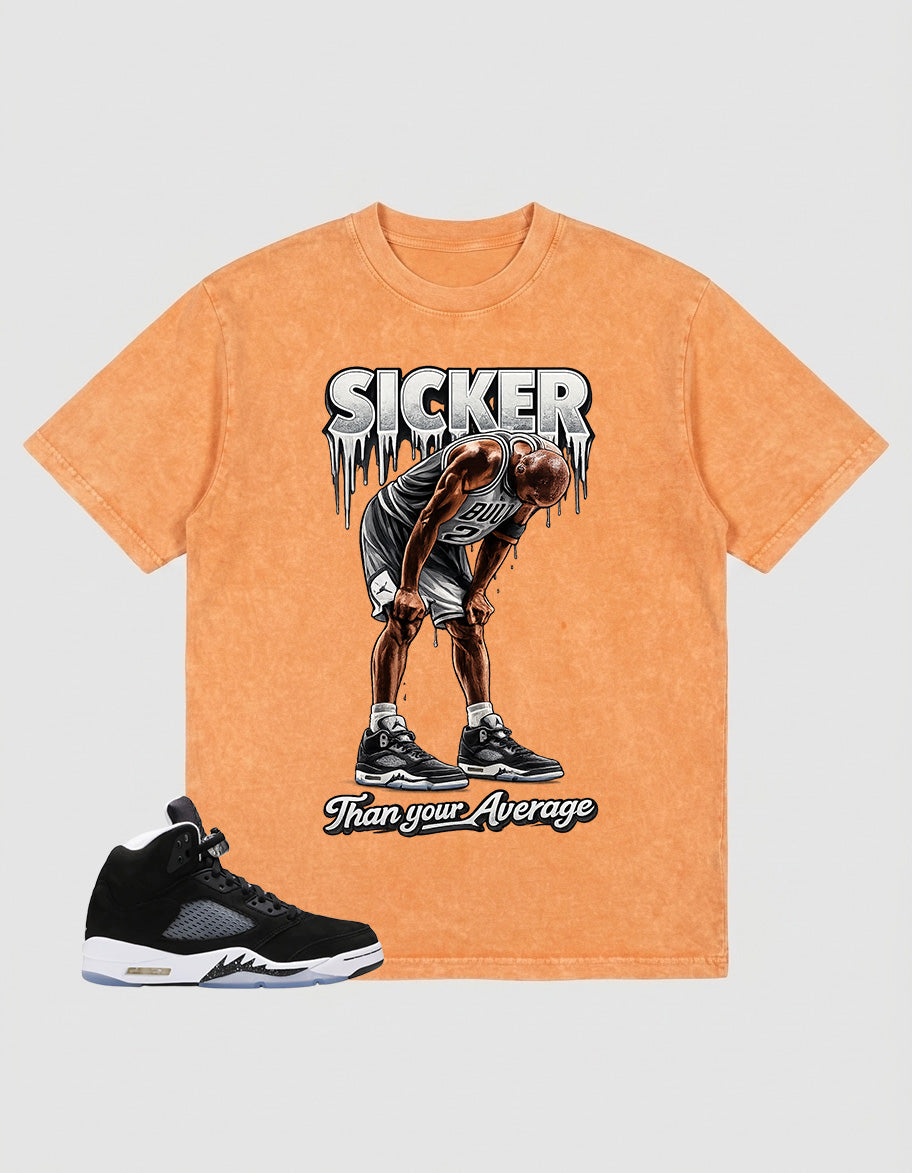 Cool Grey Oreo 5s Zadago Washed T-shirt Sicker Than Your Average Graphic