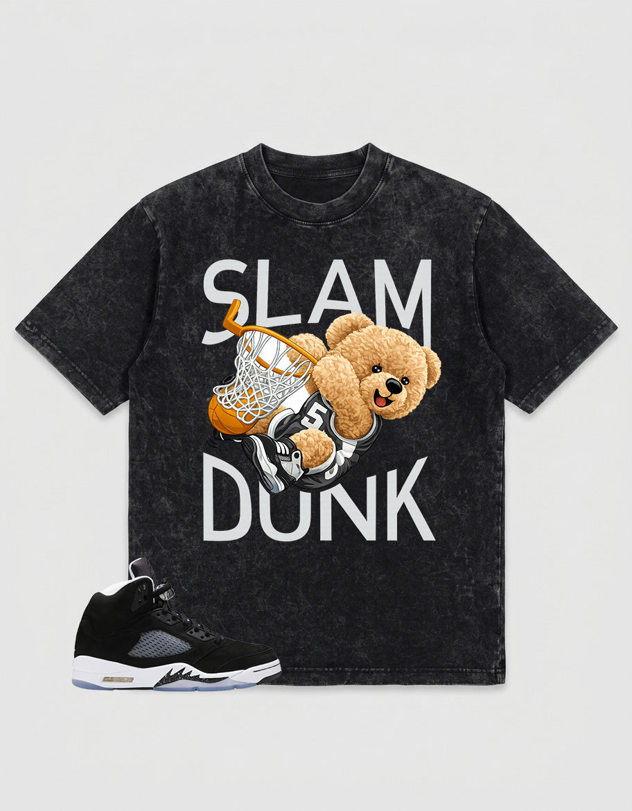 Oreo 5s Zadago Washed T-shirt Slam Dunk Graphic
