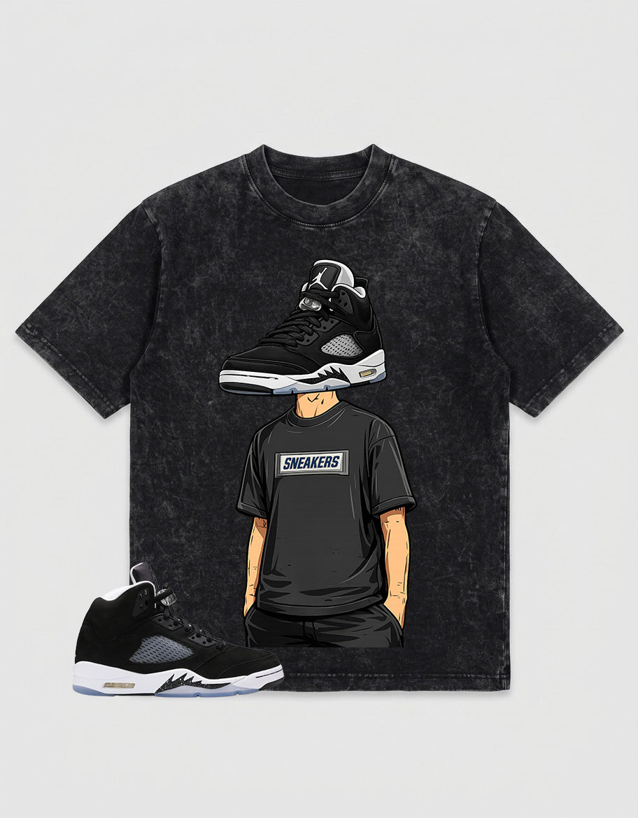Oreo 5s Zadago Washed T-shirt Sneakerhead Graphic