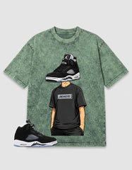 Oreo 5s Zadago Washed T-shirt Sneakerhead Graphic