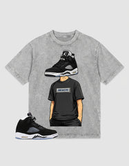 Oreo 5s Zadago Washed T-shirt Sneakerhead Graphic