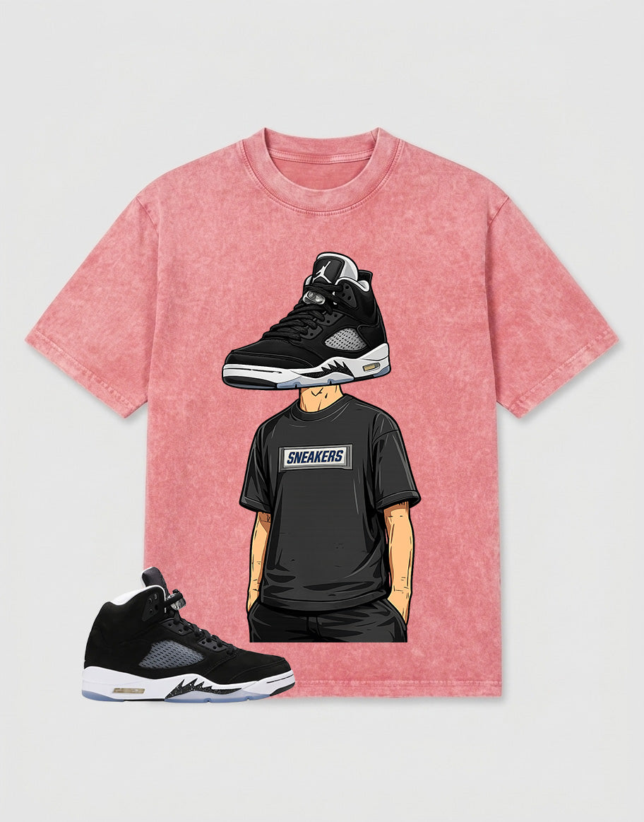 Oreo 5s Zadago Washed T-shirt Sneakerhead Graphic