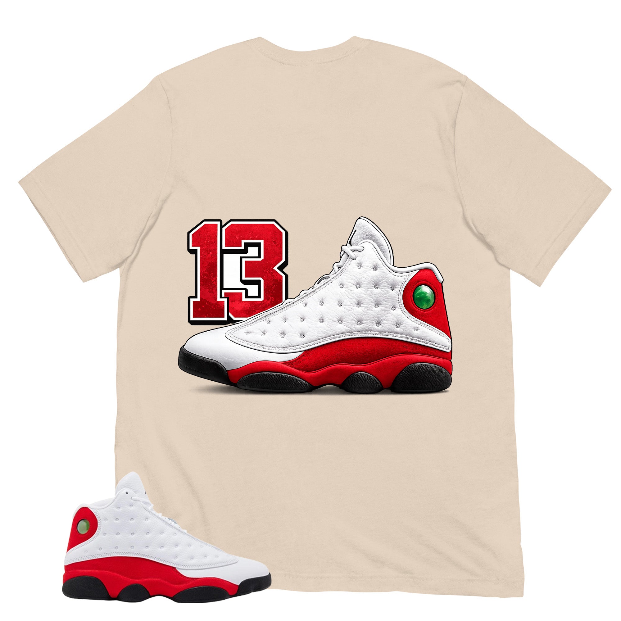 AJ 13 Sneaker Shirt - Match Air Jordan 13 'True Red' 2026