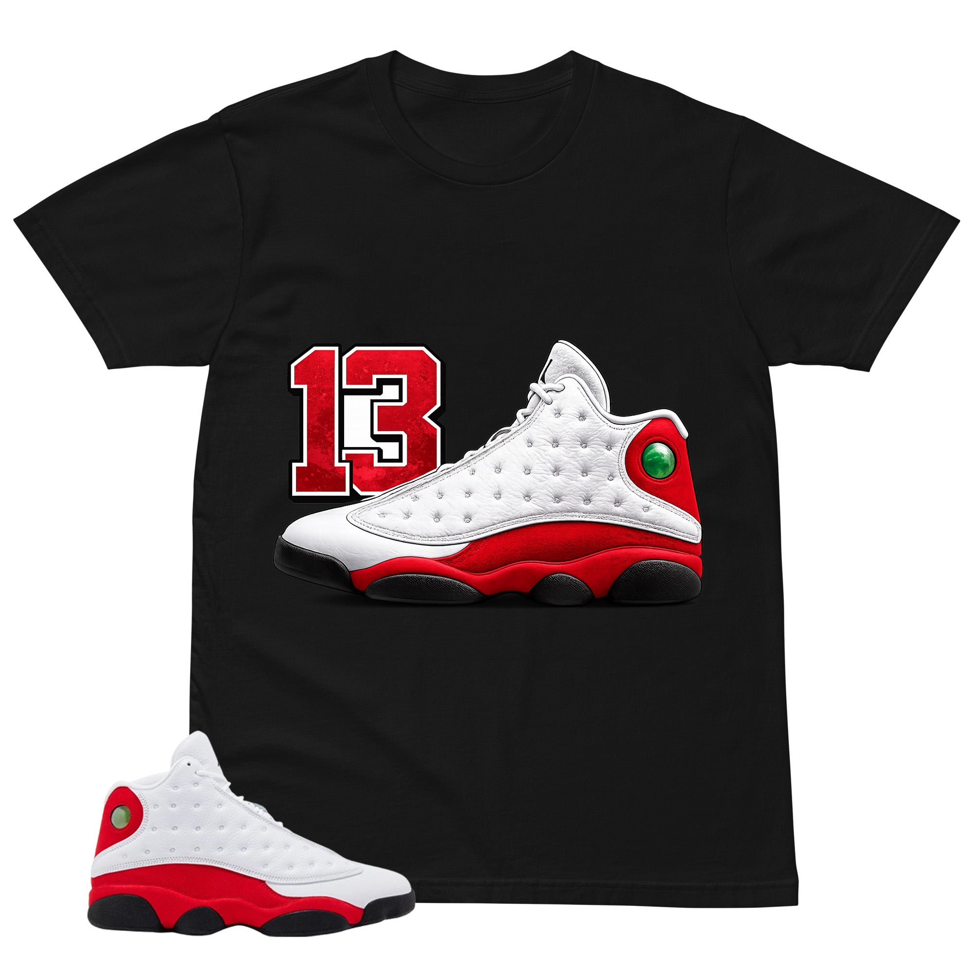 AJ 13 Sneaker Shirt - Match Air Jordan 13 'True Red' 2026