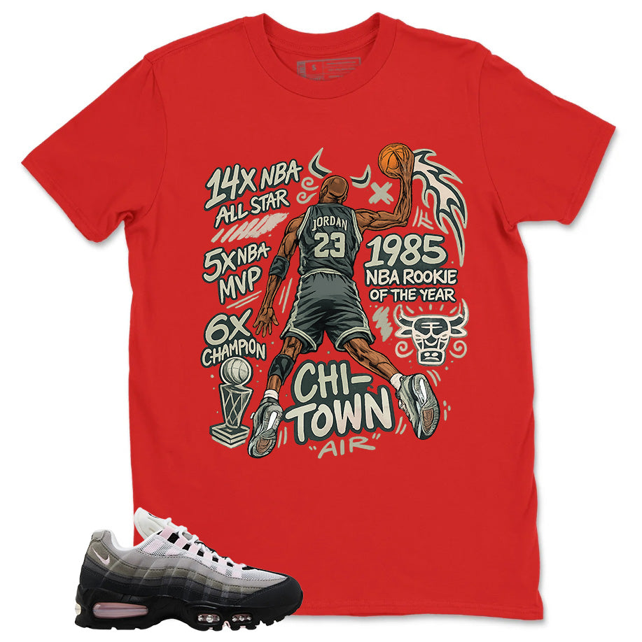 All Star Jordan 23 Shirt - Match Air Max 95 Big Bubble