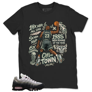 All Star Jordan 23 Shirt - Match Air Max 95 Big Bubble