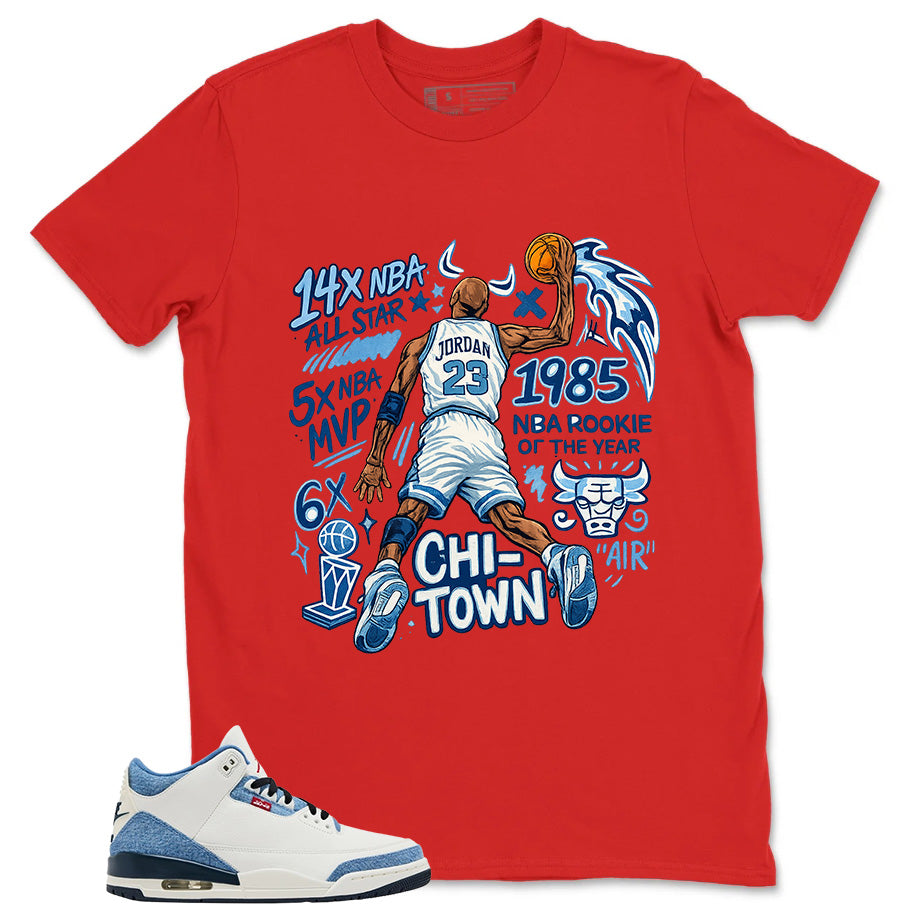 All Star MJ 23 Shirt - Match Levi’s x Air Jordan 3 Retro 'All-Star'