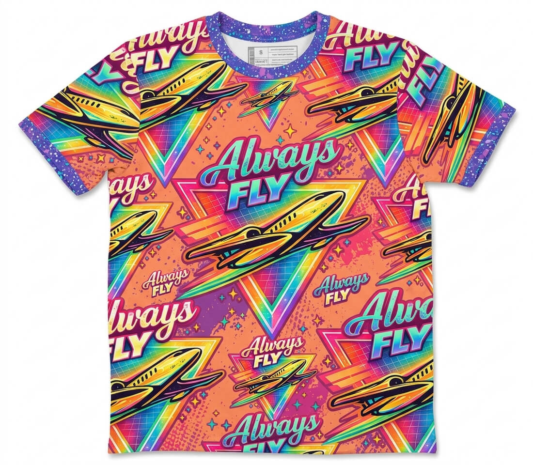 Always Fly All Over Print Shirt Match Dylan Harper x Air Zoom GT Cut Tri-State