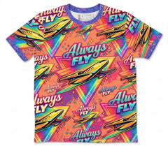 Always Fly All Over Print Shirt Match Dylan Harper x Air Zoom GT Cut Tri-State