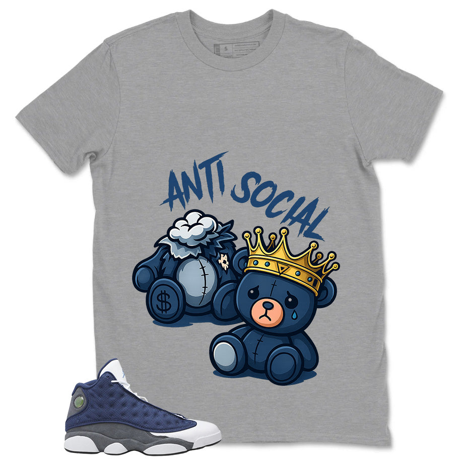 Anti Social Shirt - Match Air Jordan 13 Flint 2020