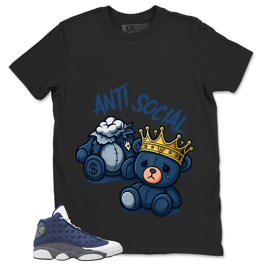 Anti Social Shirt - Match Air Jordan 13 Flint 2020