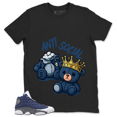Anti Social Shirt - Match Air Jordan 13 Flint 2020