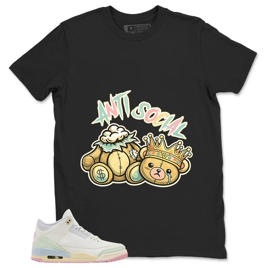 Anti Social Shirt - Match Air Jordan 3 Spring is In The Air
