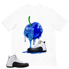 Apple Dripping Shirt - Match Air Jordan 12 'Taxi'