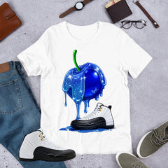 Apple Dripping Shirt - Match Air Jordan 12 'Taxi'