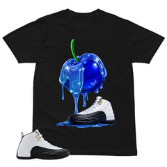 Apple Dripping Shirt - Match Air Jordan 12 'Taxi'