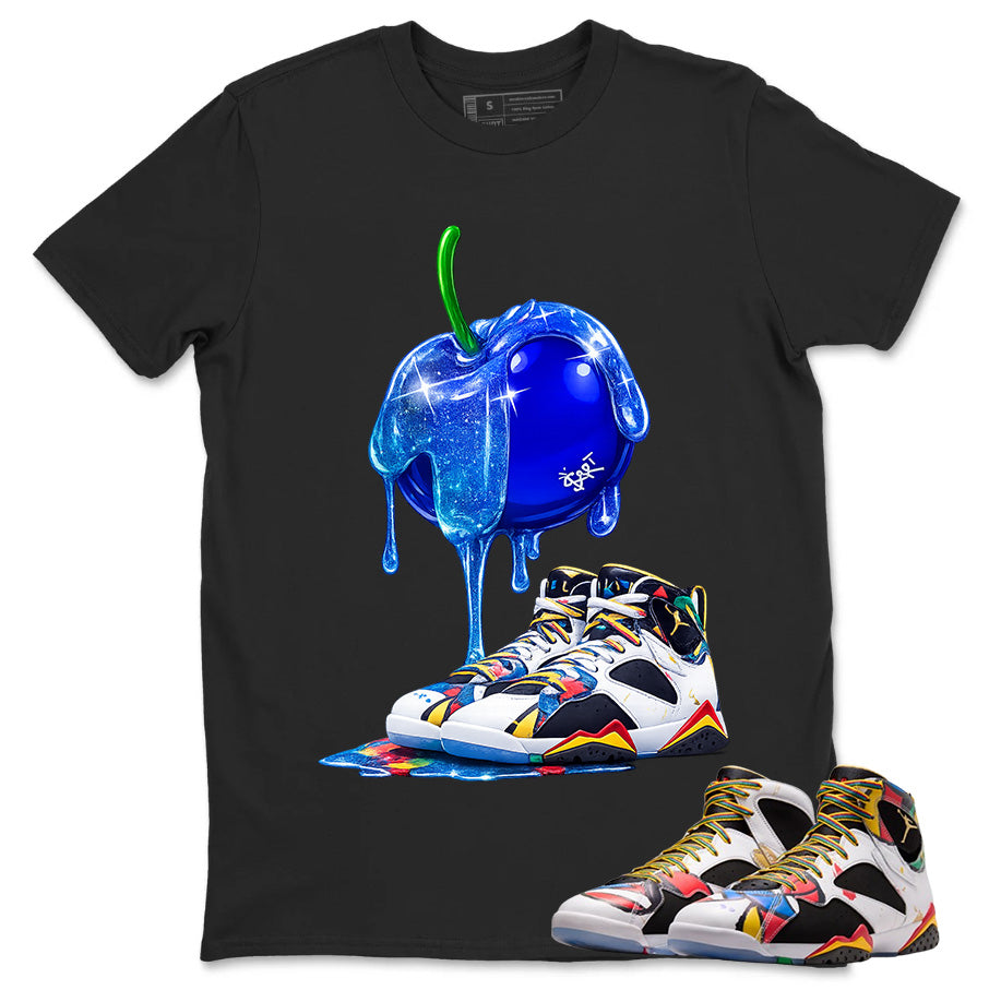 Apple Dripping Graphic Tee, Shirt to Match Air Jordan 7 Miro, Air Jordan 7 Miro Unisex Shirt