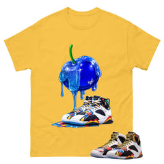 Apple Dripping Graphic Tee, Shirt to Match Air Jordan 7 Miro, Air Jordan 7 Miro Unisex Shirt