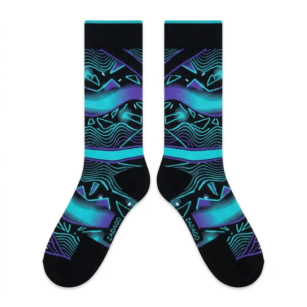 Aqua Socks – Air Jordan 6 Retro Inspired Mid-Calf Unisex Crew Socks
