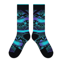 Aqua Socks – Air Jordan 6 Retro Inspired Mid-Calf Unisex Crew Socks