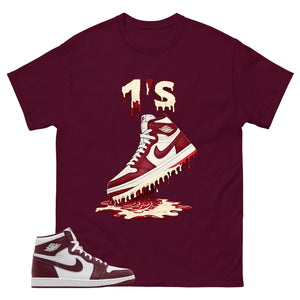 Artisanal Red 1s Zadago Shirt 1's Dripping Graphic