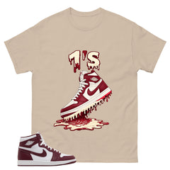 Artisanal Red 1s Zadago Shirt 1's Dripping Graphic