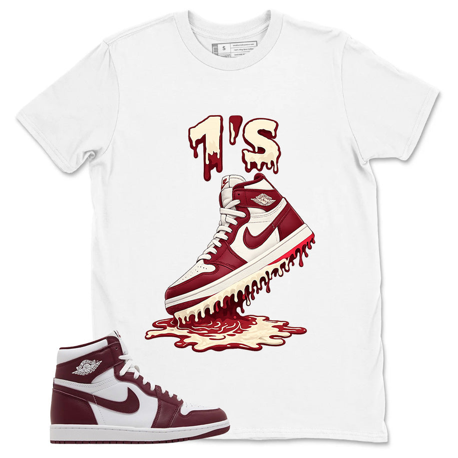 Artisanal Red 1s Zadago Shirt 1's Dripping Graphic