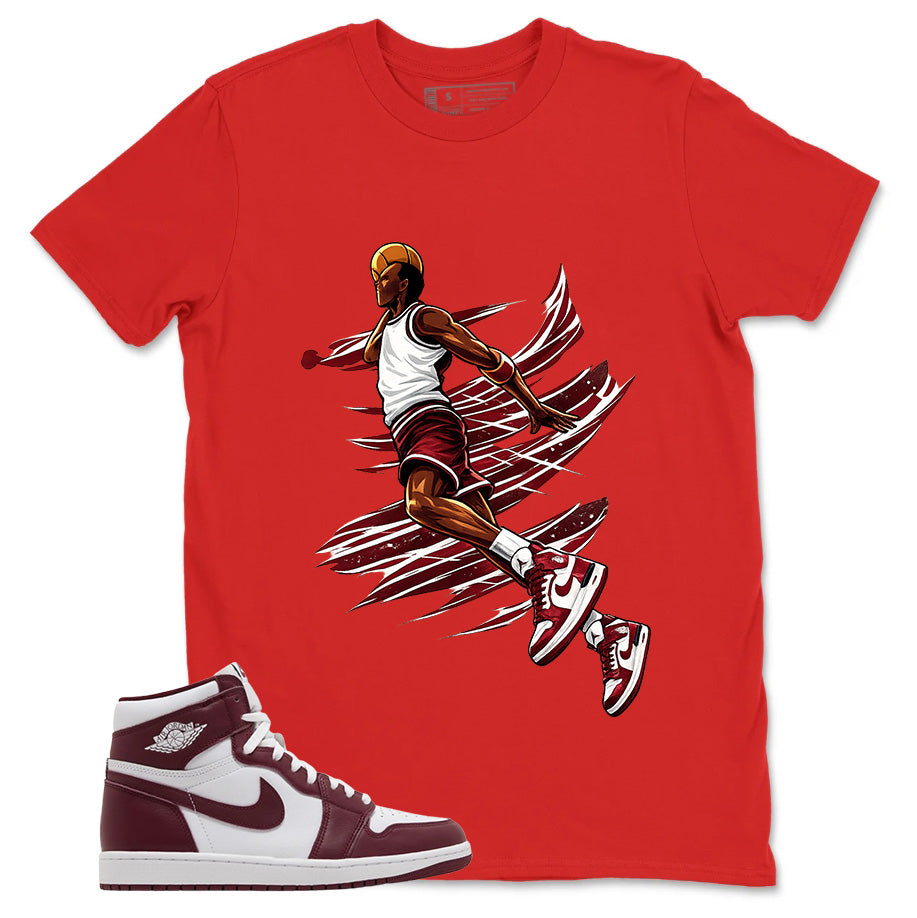 Artisanal Red 1s Zadago Shirt Air Ball Graphic