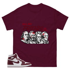 Artisanal Red 1s Zadago Shirt All My Friend Are Dead Graphic