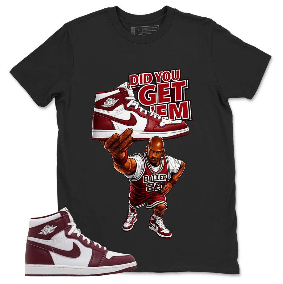 Artisanal Red 1s Zadago Shirt Did You Get Em Graphic