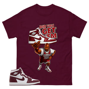 Artisanal Red 1s Zadago Shirt Did You Get Em Graphic