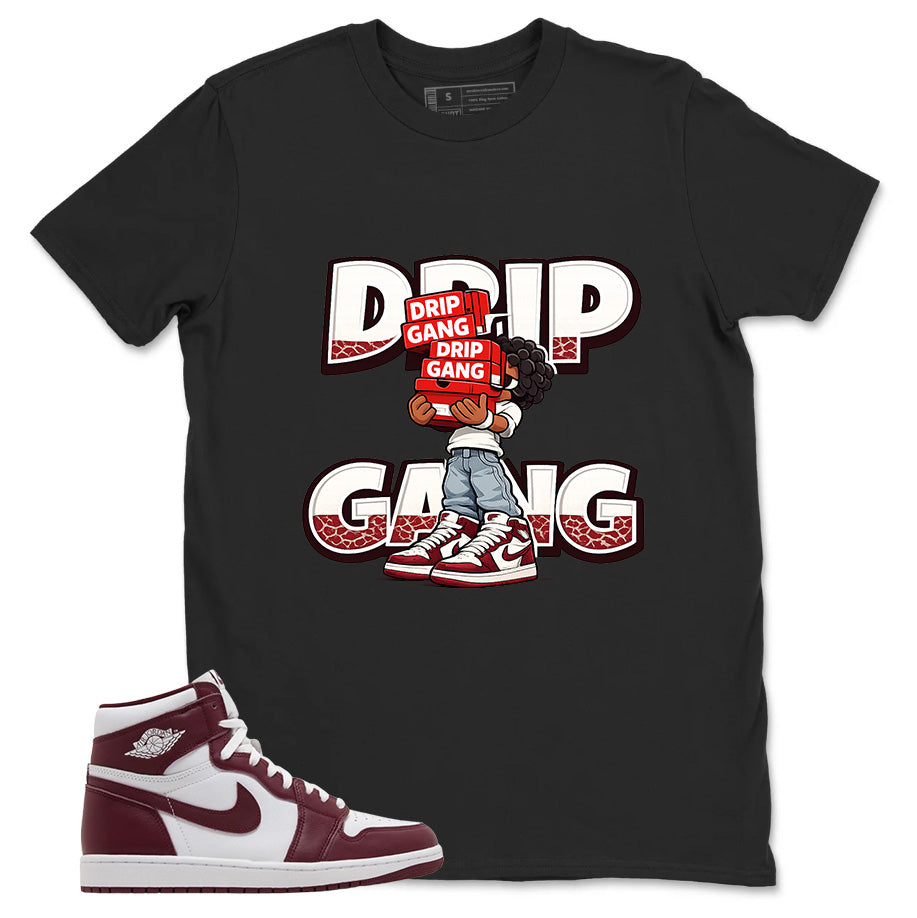 Artisanal Red 1s Zadago Shirt Drip Gang Graphic
