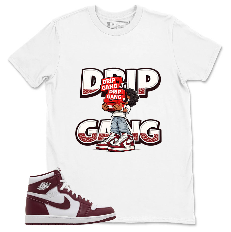Artisanal Red 1s Zadago Shirt Drip Gang Graphic