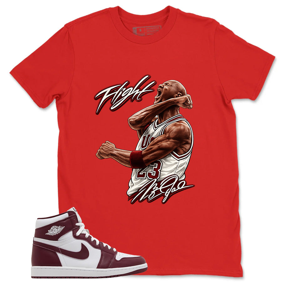 Artisanal Red 1s Zadago Shirt Flight Victory MJ Graphic