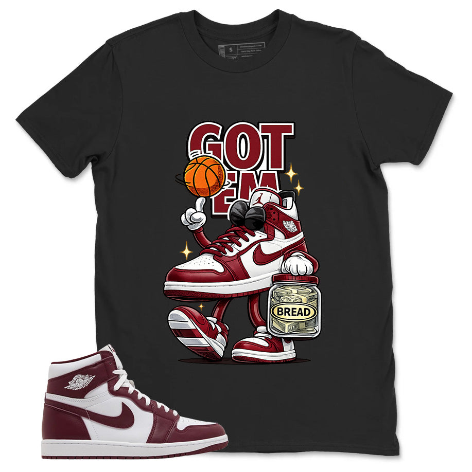 Artisanal Red 1s Zadago Shirt Got Em Bread Graphic