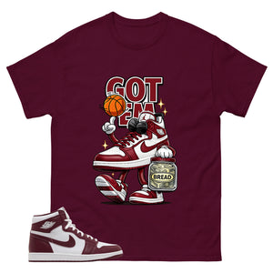 Artisanal Red 1s Zadago Shirt Got Em Bread Graphic