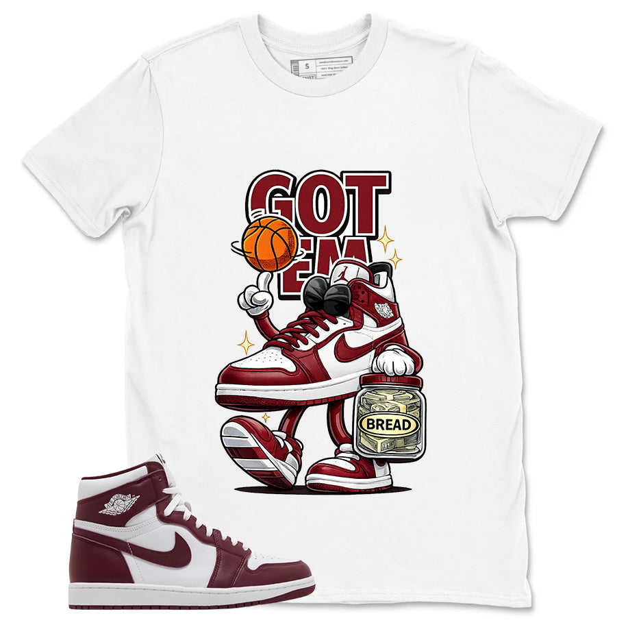 Artisanal Red 1s Zadago Shirt Got Em Bread Graphic